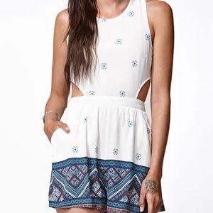 Kendall and Kylie open back romper